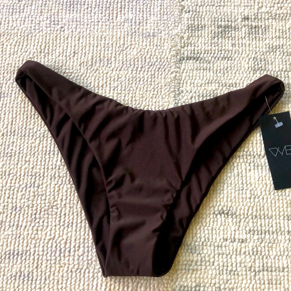 BNWT VYB (vicious young babes) high leg bikini bottom cocoa Medium 8/10